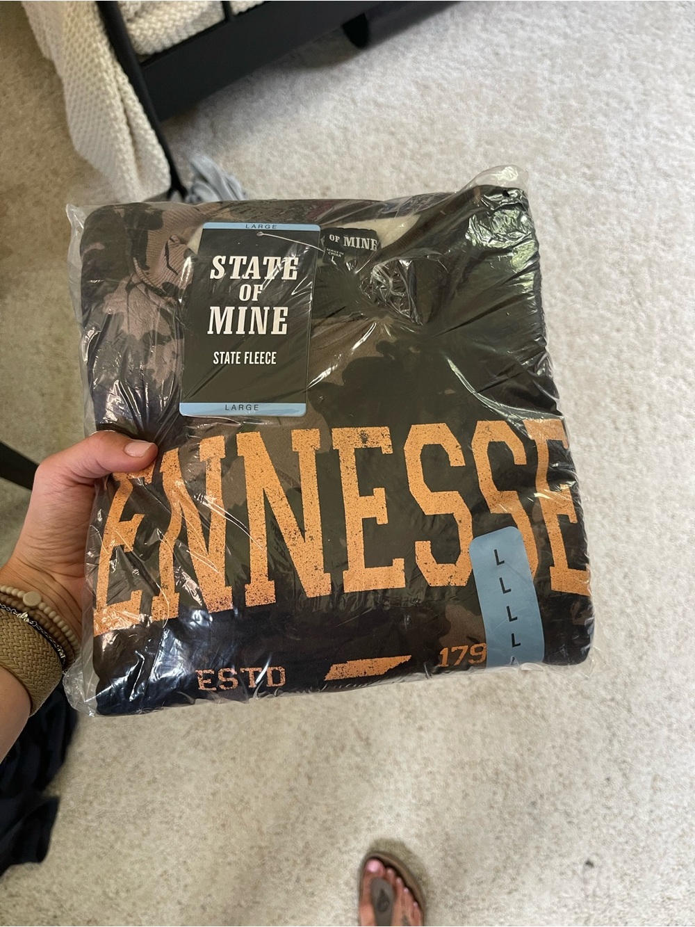 State Of Mine Camo Tennessee Sweatshirt